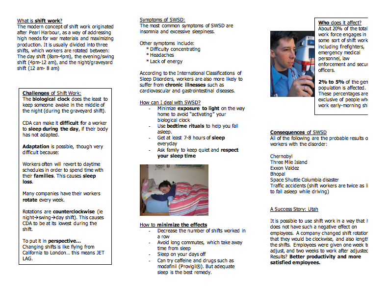 Shift Work Sleep Disorders